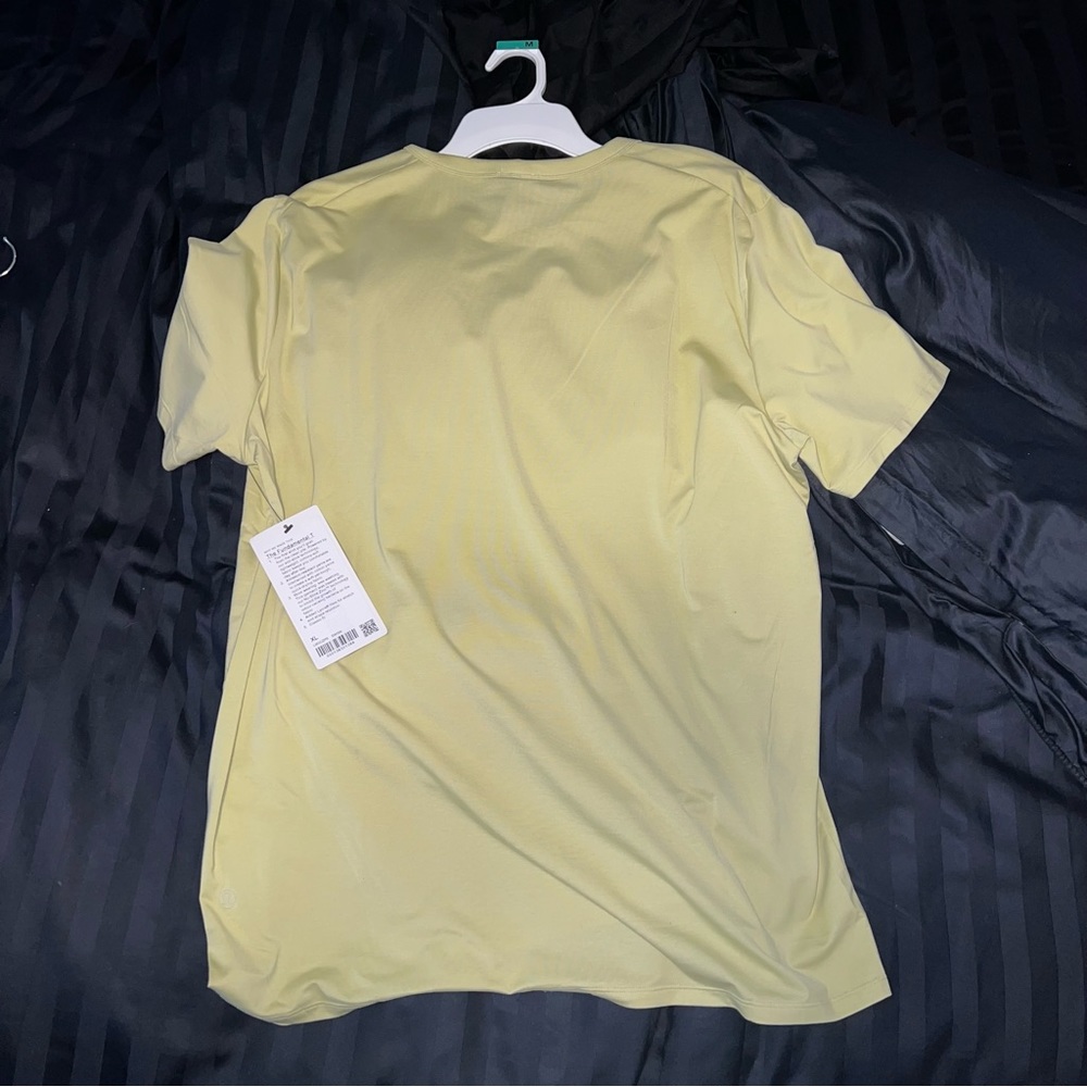 lululemon fundamental t dew green xl